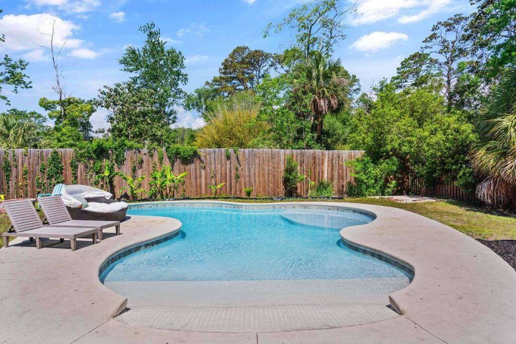 2 King Suites~Private Pool+Hot Tub~2Mi From Beach St. Simons Island Exterior foto