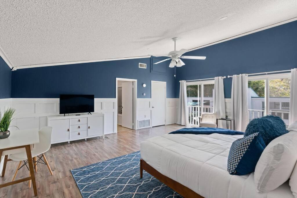 2 King Suites~Private Pool+Hot Tub~2Mi From Beach St. Simons Island Exterior foto