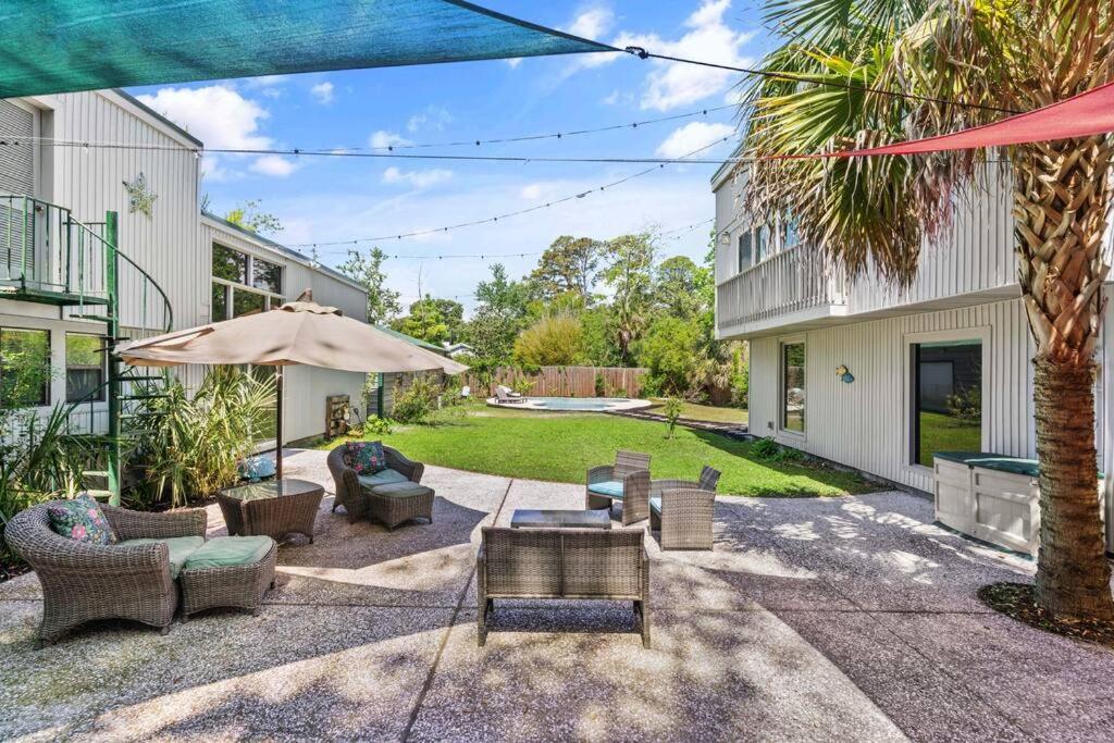 2 King Suites~Private Pool+Hot Tub~2Mi From Beach St. Simons Island Exterior foto