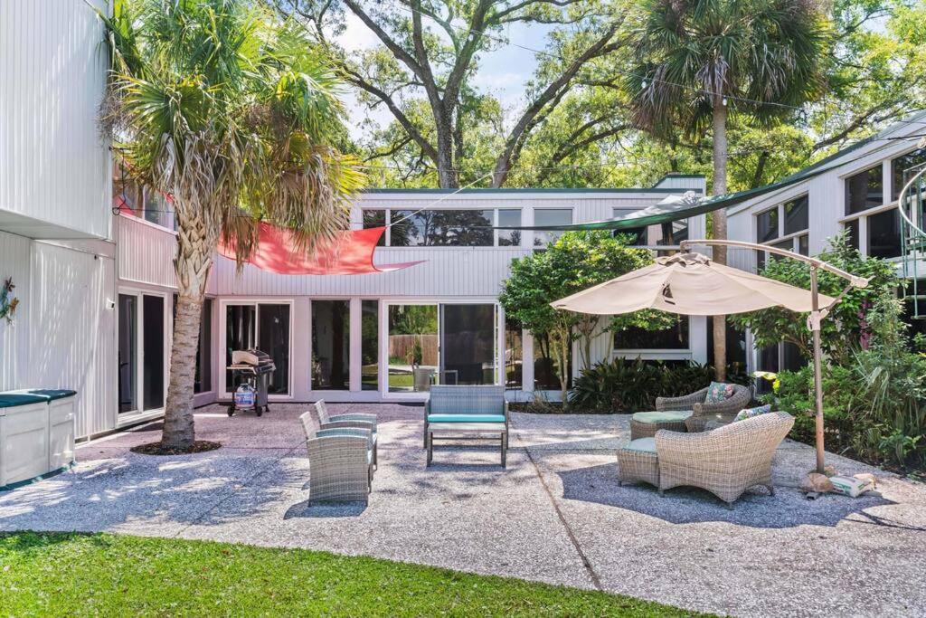 2 King Suites~Private Pool+Hot Tub~2Mi From Beach St. Simons Island Exterior foto